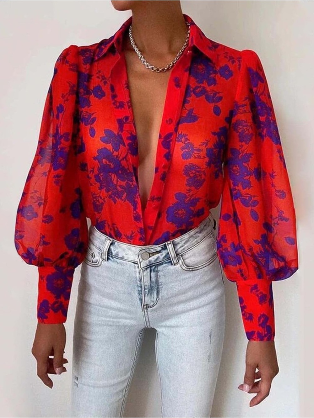 Runaway Floral Blouse